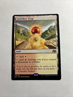 Sunbillow Verge - Aetherdrift MTG Plus Bonus Rare!!! - Image 1