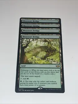 Mosswort Bridge x 4 | | Tarkir: Dragonstorm | NM | MTG - Image 1