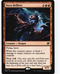 Nova Hellkite R Edge of Eternities 148 NM ONE - Image 1