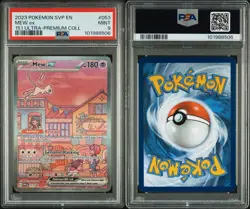 2023 POKEMON SVP EN-SV BLACKSTAR PROMO #053 MEW EX 151ULTRA-PREMIUM COLL-PSA 9 - Image 3