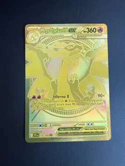 Pokemon Mega Charizard X EX Me02: Phantasmal Flames Rare Holo 360 HP 130/094 - Image 1