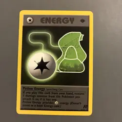 Pokemon Team Rocket First Edition Potion Energy #82/82 LP - Image 1