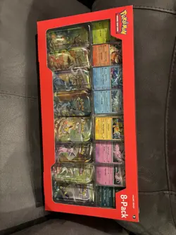 Pokemon TCG Prismatic Evolution 8-Pack Mini Tins |BRAND NEW SEALED Costco Promo - Image 1