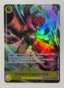One Piece Eustass ”Captain” Kid OP10-112 SR Alt Art English Royal Blood - Image 1