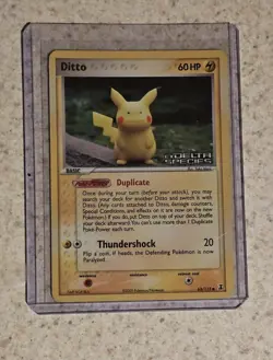 Ditto (Pikachu) 39/113 EX Delta Species 2005 Reverse Holo Pokemon Card - Image 2