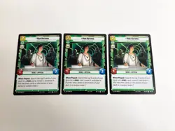 Mon Mothma (X3) Playset Spark of Rebellion Star Wars Unlimited Card # 096/252 - Image 1