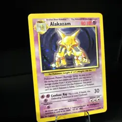 Pokemon TCG Alakazam Holo Rare Card 1/102 Base Set🔥🔥 - Image 2
