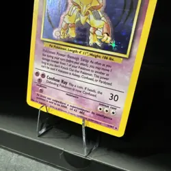 Pokemon TCG Alakazam Holo Rare Card 1/102 Base Set🔥🔥 - Image 4