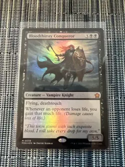 Bloodthirsty Conqueror - FOIL - PACK FRESH - NM - MTG - Image 1