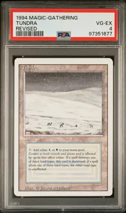 1994 MTG REVISED TUNDRA PSA 4 - Image 1