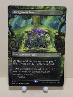 M.T.G Lorwyn Eclipsed Overgrown Tomb- (Borderless) Regular - R 0350 - Image 1