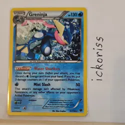 Pokemon Greninja Holo Rare XY 41/146 Stage 2 Water Shuriken Mist Slash HP130 - Image 1