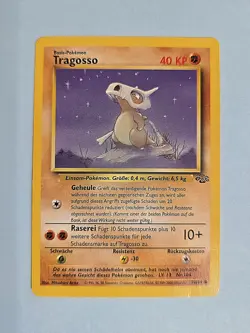 2000 Tragosso (Cubone) 50/64 - German - Jungle - LP Pokemon TCG - Image 1