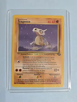 2000 Tragosso (Cubone) 50/64 - German - Jungle - LP Pokemon TCG - Image 2