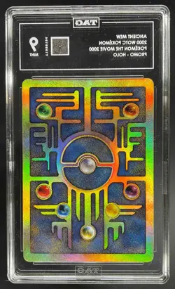2000 Pokemon Movie Promos Ancient Mew TAG 9 Mint 925 Score - Image 2
