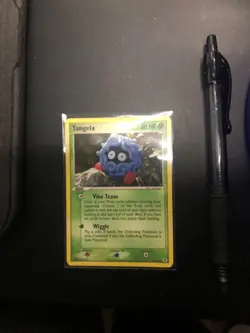Pokemon TCG Ex Fire Red Leaf Green Tangela Non-Holo Rare 30/112 Unlimited - Image 1