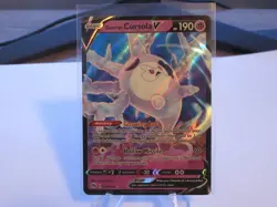 Pokemon Galarian Cursola V 021/073 Holo Ultra Rare Champion's Path Near Mint - Image 1