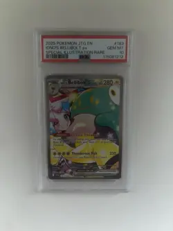 Pokemon TCG Iono’s Bellibolt Ex 183/159 SIR Journey Together PSA 10 Gem Mint - Image 3