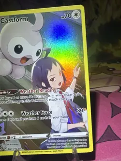 Castform TG11/TG30 Lost Origin Trainer Gallery Ultra Rare Pokemon Holo NM - Image 2