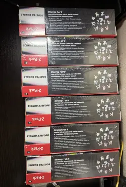 (6) Pokemon Sam's Club Prismatic Evolutions Surprise Box + Booster Bundle Lot - Image 3