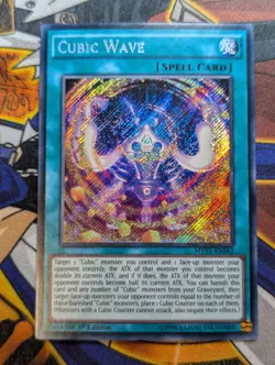 Yugioh Cubic Wave MVP1-ENS42 Secret Rare - Image 1