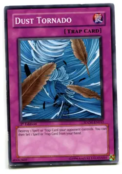 Yu-Gi-Oh! PLAYED/POOR Dust Tornado Common englisch Staubtornado - Image 1