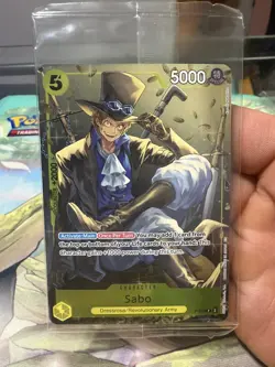 Sabo (Tin Pack Set Vol. 2) P-073 One Piece Promotion Cards Foil (*Sealed*) NM - Image 1