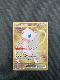 Pokemon TCG Mew ex - (151 Metal Card) 205/165 Sv: Scarlet & Violet 151 - Image 1