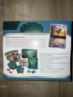 NEW Pokemon SEALED ETB TRADING CARDS Twilight Masquerade SEE description - Image 4