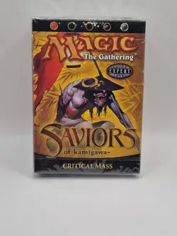 Magic The Gathering Saviors of Kamigawa Theme Deck Critical Mass WOTC New Sealed - Image 1