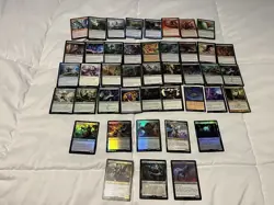 MTG XL DEATHTOUCH + POISON + INFECT Magic The Gathering Theme Lot +BONUSES - Image 1