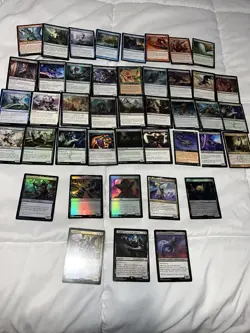 MTG XL DEATHTOUCH + POISON + INFECT Magic The Gathering Theme Lot +BONUSES - Image 2