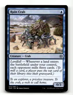 Ruin Crab Zendikar Rising #75 Uncommon - Image 1