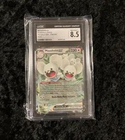 Pokemon SV Paradox Rift Maushold ex Holo #155/182 CGC 8.5 Sealed NM - Image 2