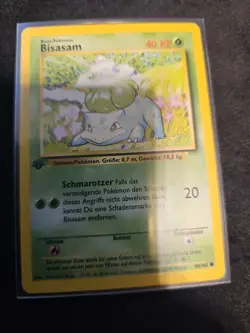 Pokemon - Base Set - Bulbasaur 44/102 - Bisasam 1st Edition - GERMAN - Image 1