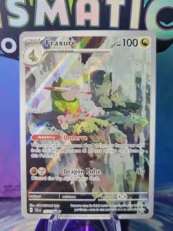 Fraxure 077/064 Illustration Rare - Shrouded Fable - Pokemon TCG - SHIPS FAST - Image 1