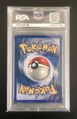 POKEMON RATTATA REVERSE FOIL LEGENDARY COLLECTION PSA 8 - Image 2