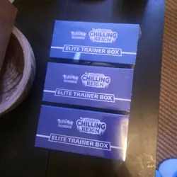 Pokemon TCG Chilling Reign Elite Trainer Box ETB Sealed (Slightly Torn Wrap) - Image 2