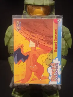 Pokemon TCG Trapped Charizard Pokemon Topps Pikachu's Vacation 51 - Image 1