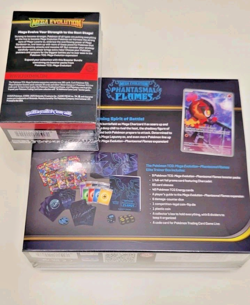 Pokemon Phantasmal Flames ETB Elite Trainer Box + MEGA EVOLUTIONS Booster Bundle - Image 3