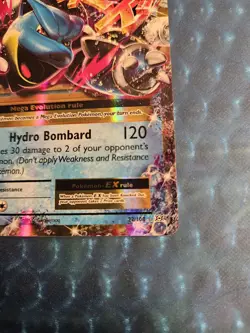 Pokemon M Blastoise EX 22/108 Ultra Rare Holo XY Evolutions 2016 - Image 2