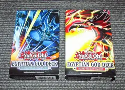 Yu-Gi-Oh! Egyptian God Decks: Slifer the Sky Dragon & Obelisk Tormentor 1st Ed - Image 1