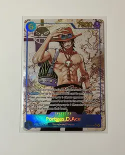 Portgas.D.Ace (119) (Parallel) OP13-119 SEC Carrying On His Will Foil Map - Image 1