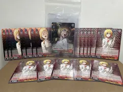 2017 Weiss Schwarz Attack on Titan Until the Dying Breath Christa RRR RR R 20 - Image 1
