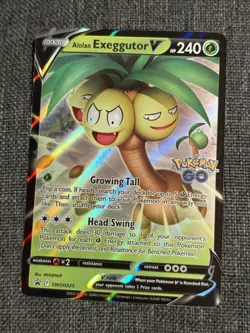 Alolan Exeggutor V SWSH225 SWSH: Sword & Shield Promo Cards Holo - Image 1