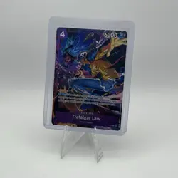 One Piece Trafalgar Law P-093: Character Card 6000 Power Blocker - Image 1