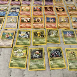 Pokemon Base Set Unlimited 41 Card Lot LP/MP - Image 3