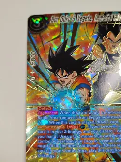 Dragon Ball Super Card Game Son Goku & Vegeta Immortal Rivalry #bt19-048 SPR - Image 2