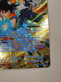 Dragon Ball Super Card Game Son Goku & Vegeta Immortal Rivalry #bt19-048 SPR - Image 4