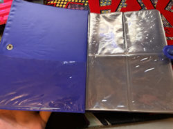 Vintage 1999 Pokemon Charmander Blue 4 Pocket 28 Page Trading Card Binder Rare - Image 5